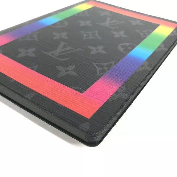 LOUIS VUITTON Monogram Eclipse Rainbow Kai Eclamance notebook Unused - Picture 9 of 14